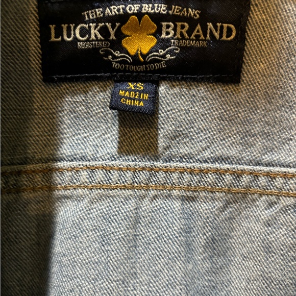 #21 Lucky Brand Jean Jacket and Ann Taylor Loft Dress (set) - Picture 2 of 4